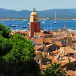 vue aérienne de saint tropez