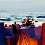 Diner sur la plage