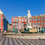 Statue dans la ville de Nice